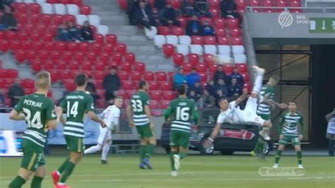 Zsóri Dániel ollózós gólja a Ferencváros ellen
