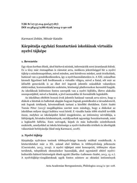 Kárpátalja tájképe ősszel, elgondolkodó emberrel