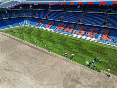FC Basel szurkolók a St. Jakob-Parkban