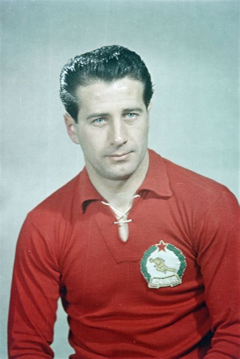 Czibor Zoltán és Bozsik József csapatfotón az 1950-es évek elején