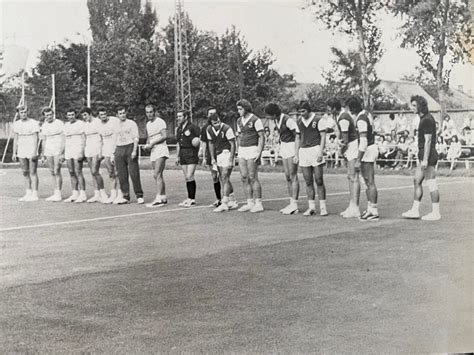 A Szegedi Volán SC 1975-ös csapatának csoportképe