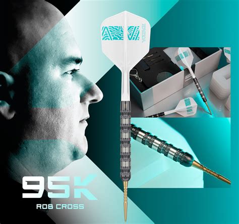Darts lövő Rob Cross koncentrálva