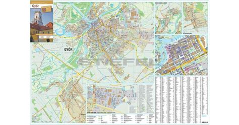 Stoke-on-Trent térképe a hat város elhelyezkedésével