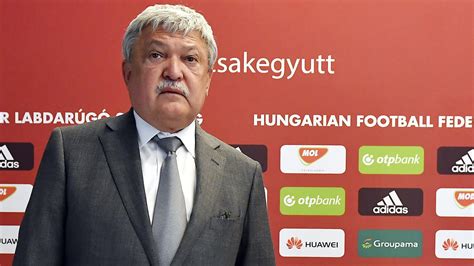 Kutas István, az MLSZ akkori elnöke
