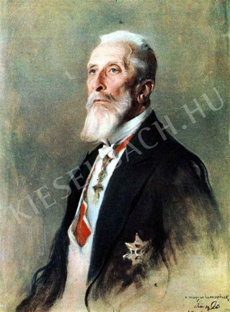 Gróf Apponyi Albert portréja
