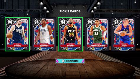 NBA 2K MyTEAM kártyák gyűjteménye