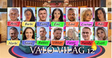Való Világ 12 új lakói