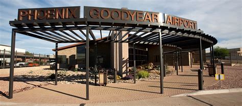 Phoenix Goodyear Airport térképe és infrastruktúrája