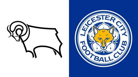 Leicester City és Derby County csapatlogói