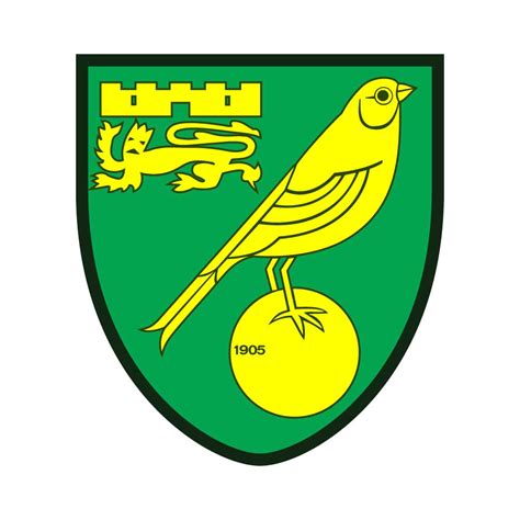 Norwich City FC csapatkép vagy a klub logója
