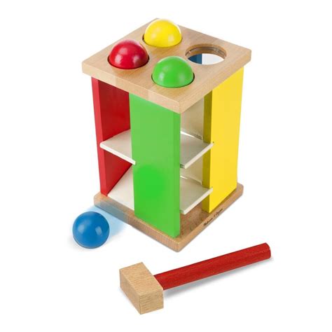 Melissa & Doug kalapálós golyópálya játék