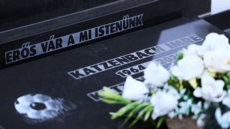 Katzenbach Imre sírja, frissen gondozva
