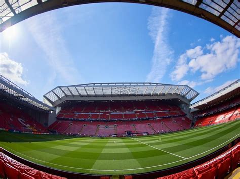Az Anfield Stadion látképe