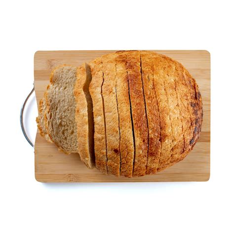 Szeletelt graham kenyér közeli fotója