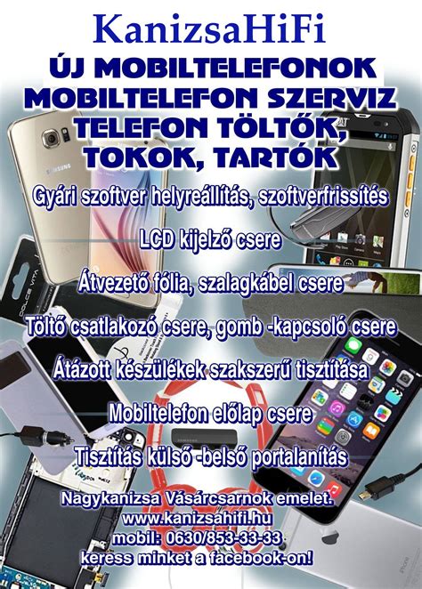 Mobiltelefon szerviz szoftver
