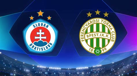 Jelenet a Slovan Bratislava-Ferencváros mérkőzésről
