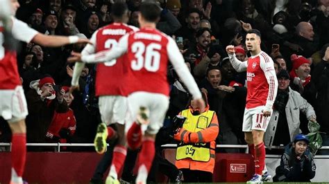 Az Arsenal ünneplése a Bajnokok Ligája elődöntőjében