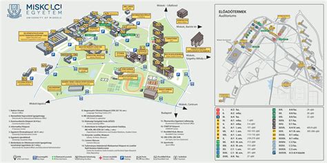 Térkép a Debrecen-Miskolc 2024-es Egyetemi Játékok helyszíneiről