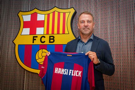 Hansi Flick a FC Barcelona edzőjeként
