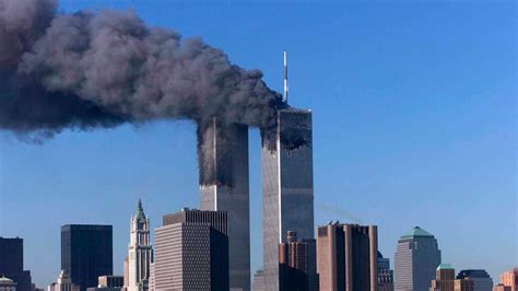 A 2001. szeptember 11-i terrortámadások térképe és az eltérített járatok útvonala
