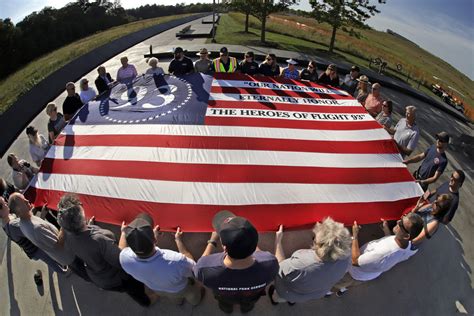A United 93-as járatának emlékhelye Pennsylvaniában