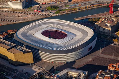 San Mamés stadion látképe