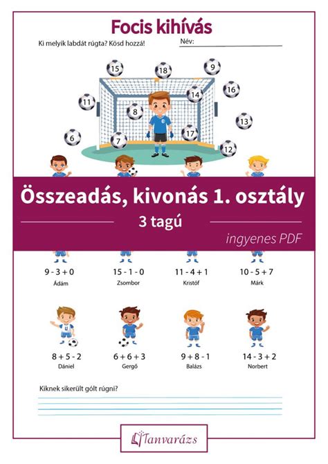 Gyerekek focis színezővel