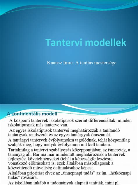 A tantervi adatbank folyamatábrája a fejlesztéstől a felhasználásig
