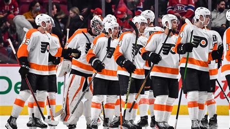 Philadelphia Flyers támadók játék közben