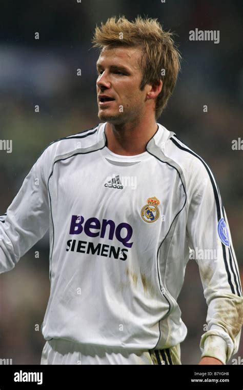 David Beckham a Real Madrid 23-as mezében