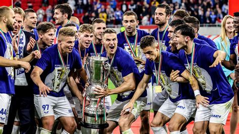 Zalaegerszeg Magyar Kupa győzelem 2023 ünneplés