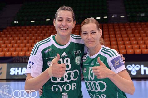 Eduarda Amorim és Görbicz Anita utolsó meccse a Győrben