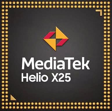 MediaTek Helio X25 tri-cluster architektúra sematikus ábrája