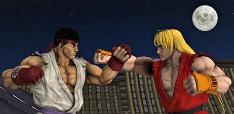 Ryu és Ken az első Street Fighter játékban