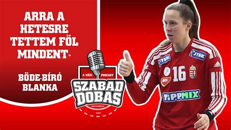 Böde-Bíró Blanka a visszatérése után a pályán