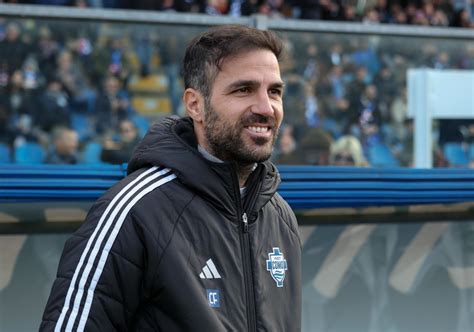 Cesc Fabregas a Como edzőjeként