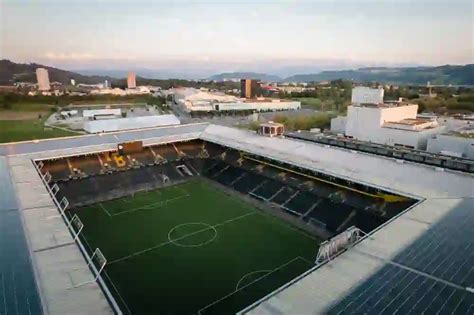 Stadion Wankdorf Bern belső nézet