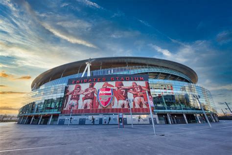 Az Emirates Stadium az Arsenal jelenlegi otthona