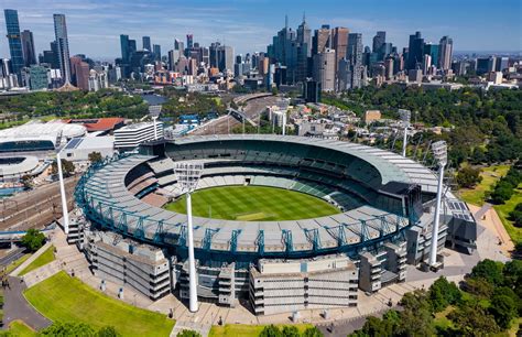 A Melbourne Cricket Ground (MCG) látképe