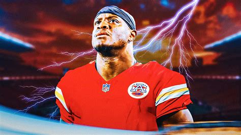 Kenneth Walker III futás közben a Kansas City Chiefs mezében