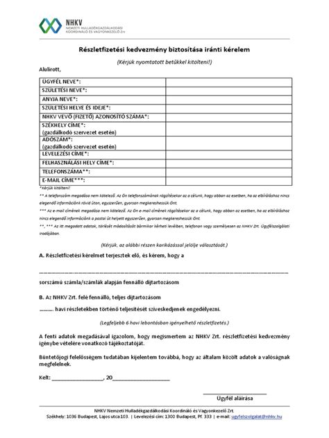 Kárbejelentési formanyomtatvány kitöltése