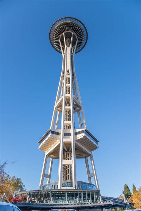 Space Needle felülnézetből