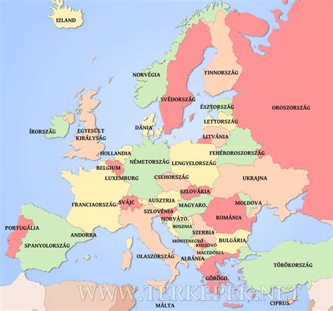 Európa kosárlabda térképe