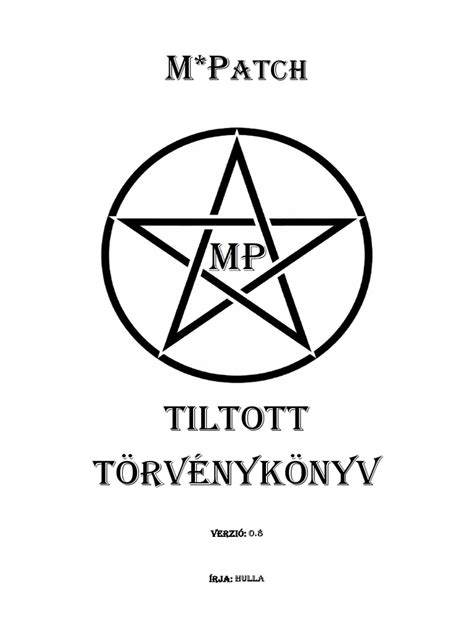 Szabálykönyv és tiltott modok képe