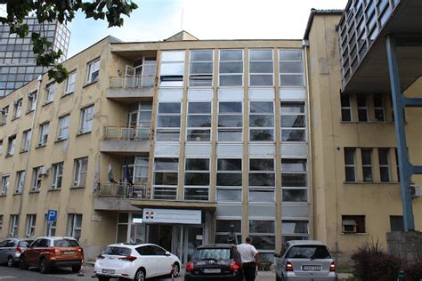 A Budapesti Sportkórház épületének homlokzata