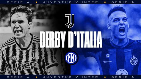 Inter és Juventus játékosok a Derby d'Italia mérkőzésen