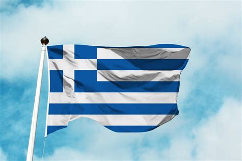 Görögország zászlaja és labdarúgó-válogatott