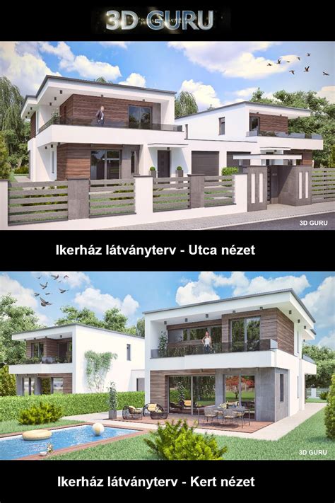 Látványterv a felcsúti apartmanházról