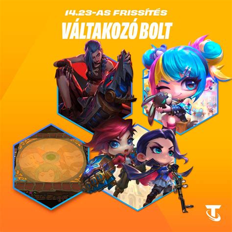 TFT tárgyak és forgótár illusztráció