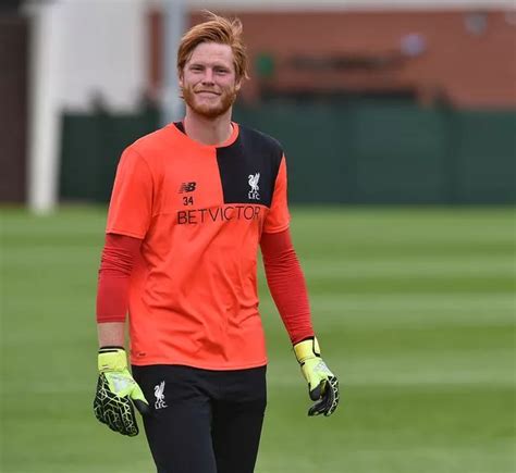 Bogdán Ádám a Liverpool FC kapusaként egy mérkőzésen